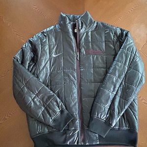 Nike Black Quilted Puffer Jacket with Stand-Up Collar - Kobe - KB24